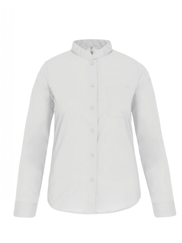 Camicia donna collo alla coreana cod. APP301 - Abbigliamento Professionale  Perugia